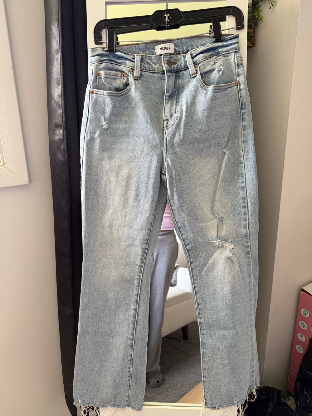 Pistola Women’s High Rise Cut Denim size 28